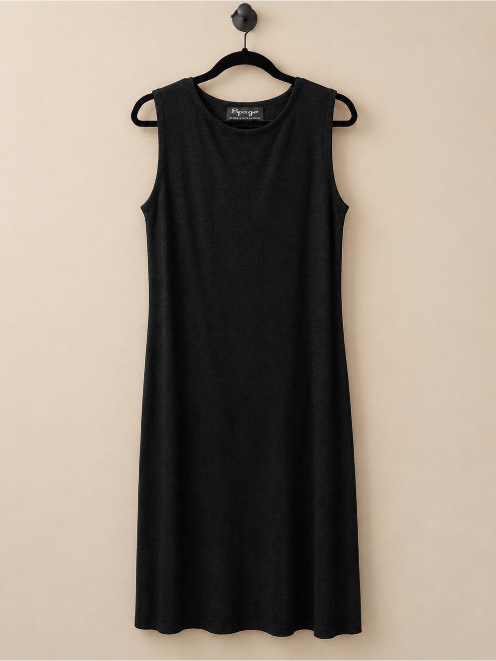 Sleeveless Black Maxi Dress